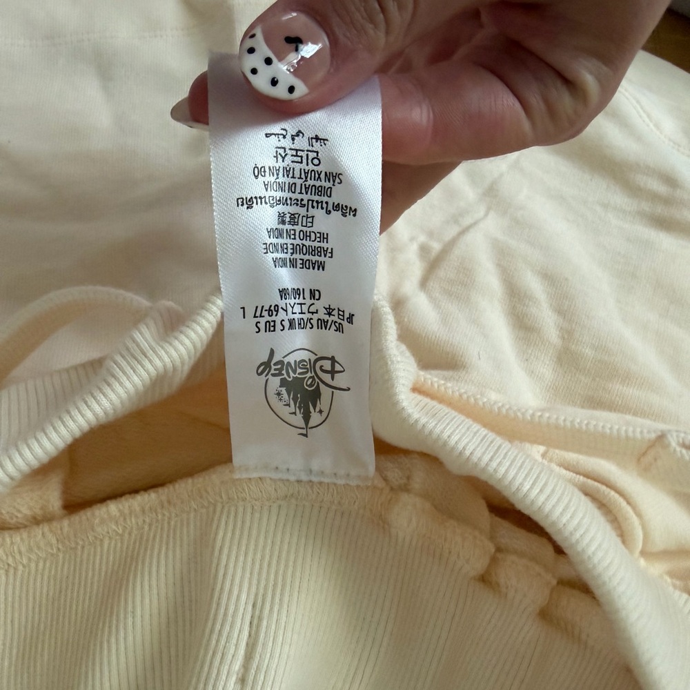 Disney Yellow Lounge Set with Blue Mouse Motif - Picture 3 of 4
